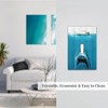 Spshian Funny Shark Blue Ocean Swimming Woman 1 Gang Light