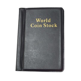 HZLIANMENG Coin Collector Album 240 Folders Coin Storage 10 Pages Pockets Collector Book Coins Accessories