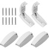 SVNR RV Door Latch, 5 Pcs White VR Door Holder,
