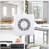 Hose Vary 4 Inch Wall-Mounted Exhaust Fan, Small Bathroom Fan,