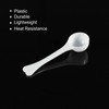 MECCANIXITY Micro Spoons 3 Gram Measuring Scoop Plastic Round Bottom