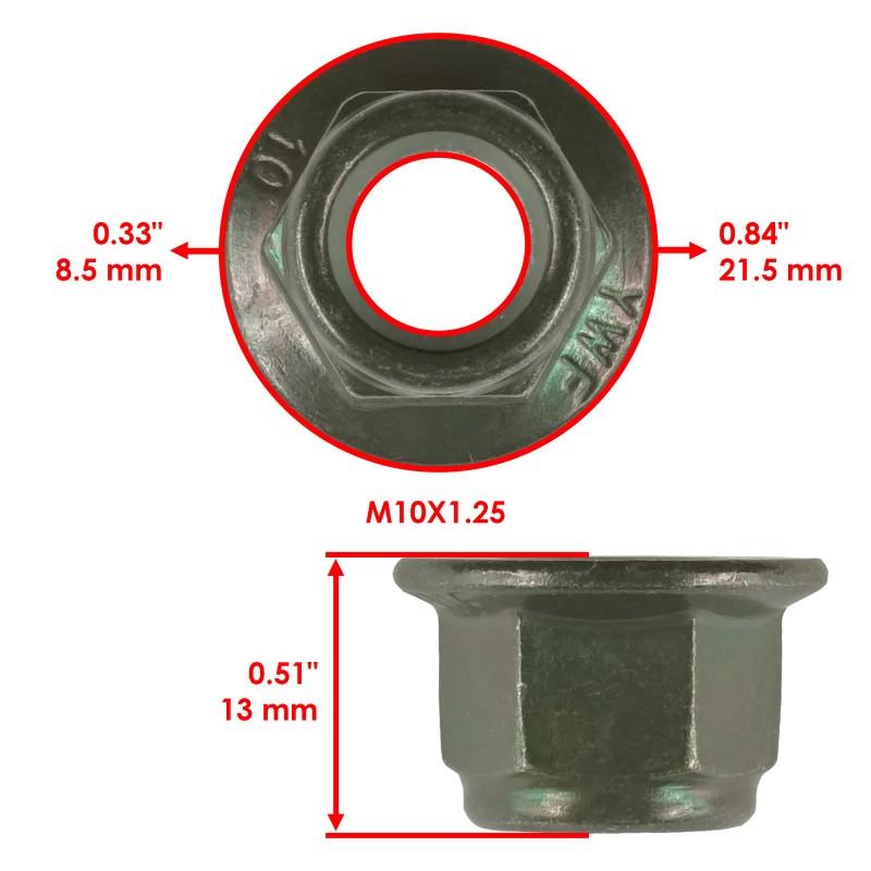 Caltric Rear Control Arm Bushing Kit For Polaris Ranger 400