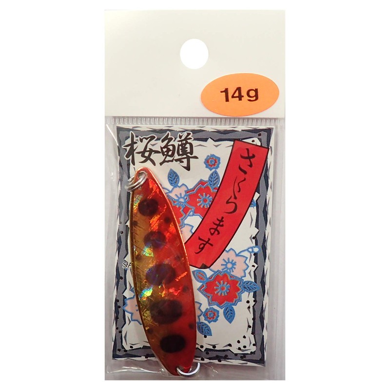 SHIMOTSUKE Lures Cherry Blossom Trout Spoon Hologram 0.5 oz (14