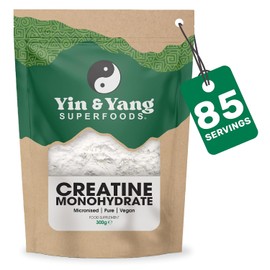 Creatine Monohydrate Powder 300g | Micronised | 85 Servings
