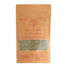 BanyanTree Foods Fennel Seeds 150g~ All Natural, Indian Origin
