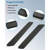 VEISUTOR Smoked Saddlebag Reflectors for Harley CVO Road Street Glide