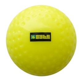 BYTE Mini Dimple Lightweight Hockey Ball Yellow