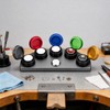 Watch Oiler Kit, 5 Color-Coded Empty Metal Oil Cups with