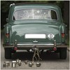 Just Married Wedding Car Sticker Film Wall Sticker Decoration (Silver,