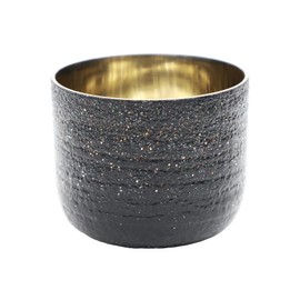 Kasyou Studio Kasyou Studio Lacquer Painted Guinomi Galactic Gold Boar Cup (Kaga Makie / Cosmetic Box Included, Made in Japan/High Quality/Traditional Crafts/Ishikawa)