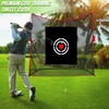 Golf Target Cloth for Net Replacement，Golf Hitting Net Target 5x4