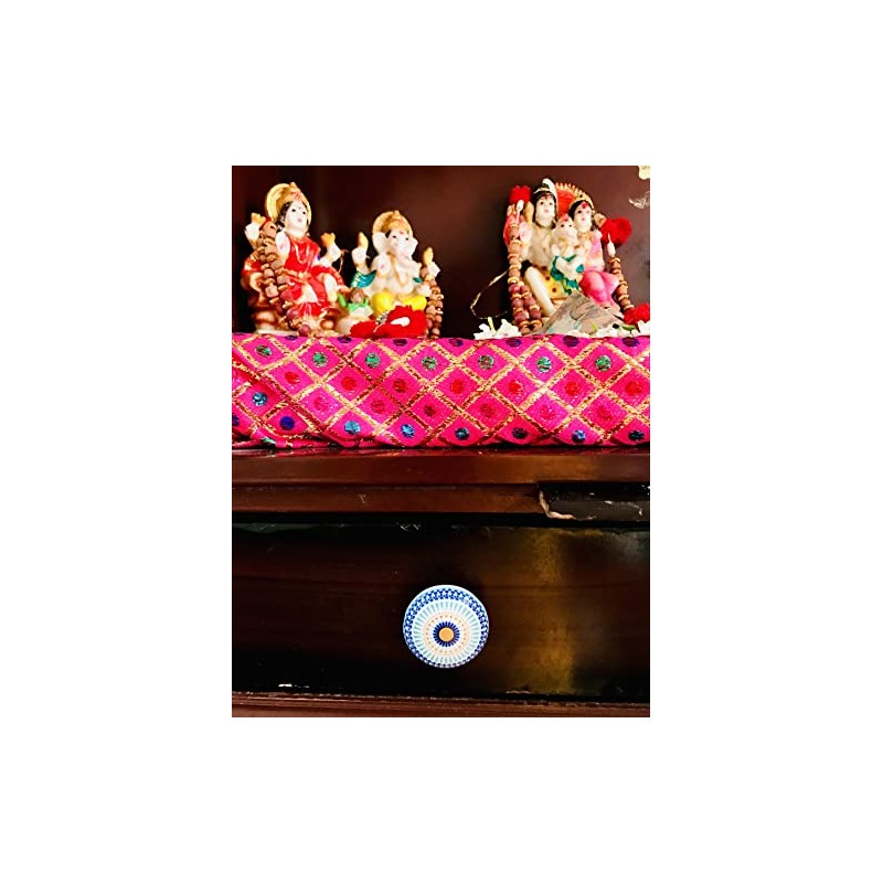 Door Knobs Cabinet Pull Handles with Screw Ceramic Door Wardrobe