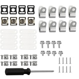 Jindizi 57pcs Hockey Helmet Repair Kit, Football Helmet Hardware Kit Hockey Helmet Replacement Accessories Accessories