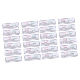 ULTECHNOVO Sets Uv Indicator Cards -uva Test Strips Prevent Fake Easy to Store Pcs