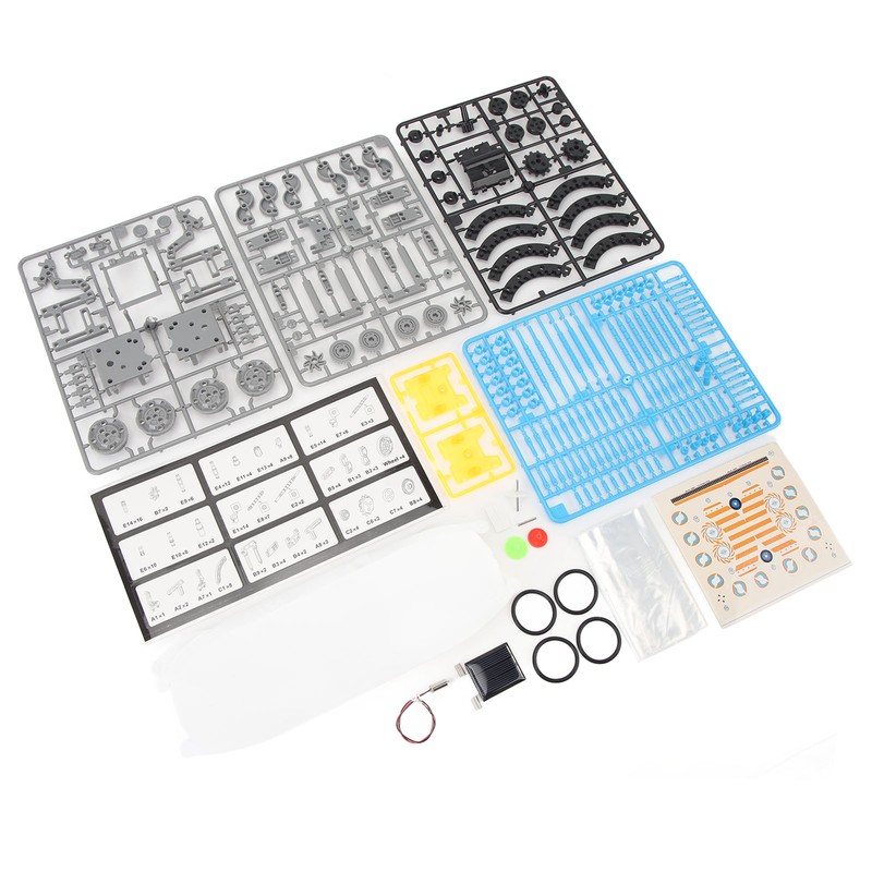 Solar Power Car Model Kit Educational 3D Building Puzzle Project