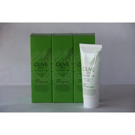 Agri Hamana Lake Olive Garden Olive Leaf Toothpaste, 3.5 oz (100 g), Set of 3