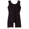 Jacques Moret Little Girls' Dance Basic Tank Biketard, Black, Small