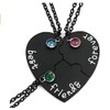 outerunner Bff Best Friends Forever 3 Necklace for Women Friendship