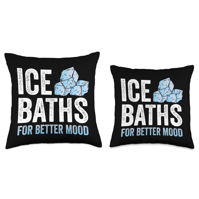 Ice Bath For A Better Mood Ice Cubes Cold Therapy