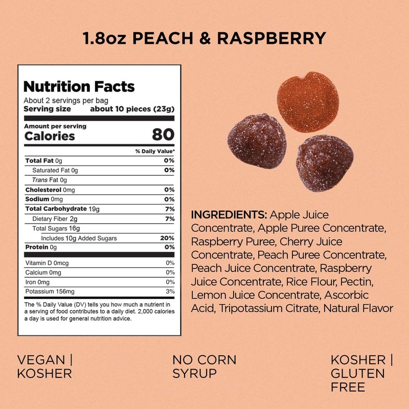 SIMPLY Really Real Gummies | Made with Real Fruit |