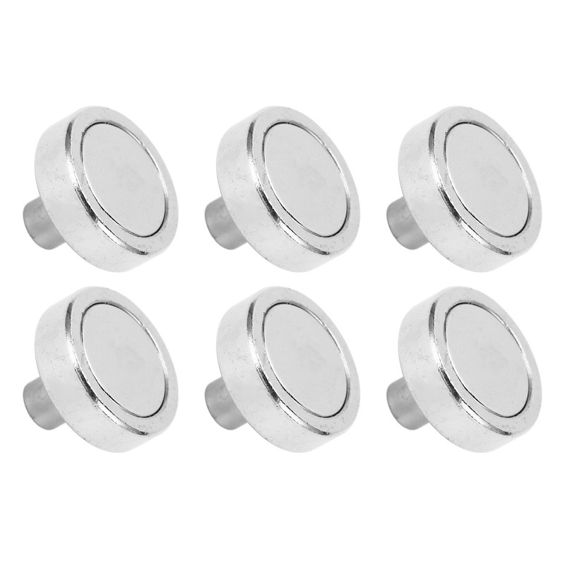 20Pcs Silver Neodymium Pot Magnet Base NdFeB Magnet Nickel Plating