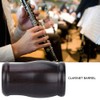 Dilwe Clarinet Barrel Ebony Black Tube 23 mm Inner Diameter