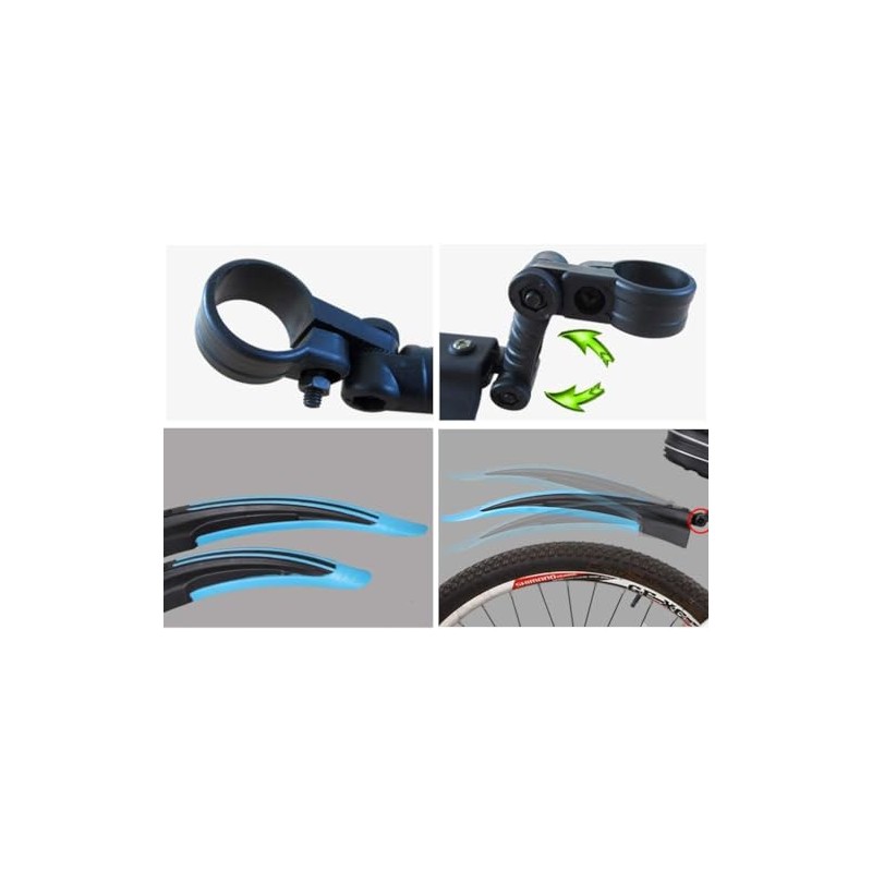 Free-fly Adjustable Road Mountain Bike Bicycle Cycling Tire Front/Rear Mud