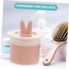 Baluue Facial Cleansing Tool Bunny Ears 2pcs Skincare Foaming Dispenser