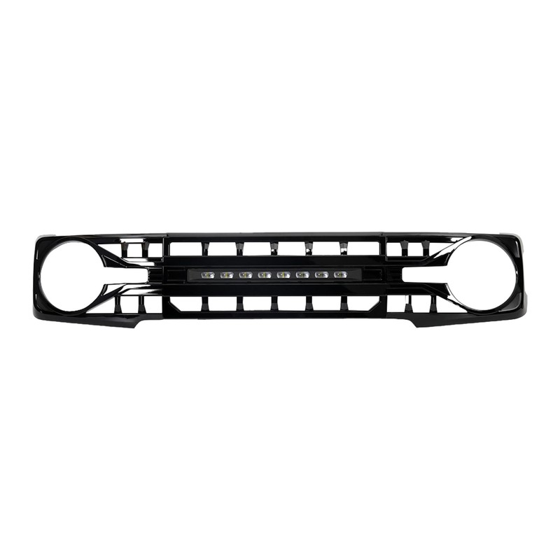 AMERICAN MODIFIED Front Armor Grille Compatible with 2021-2023 Ford Bronco,