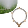 TOPINCN Misting Nozzle Stainless Steel 5 Adjustable Circular Irrigation Sprinkler