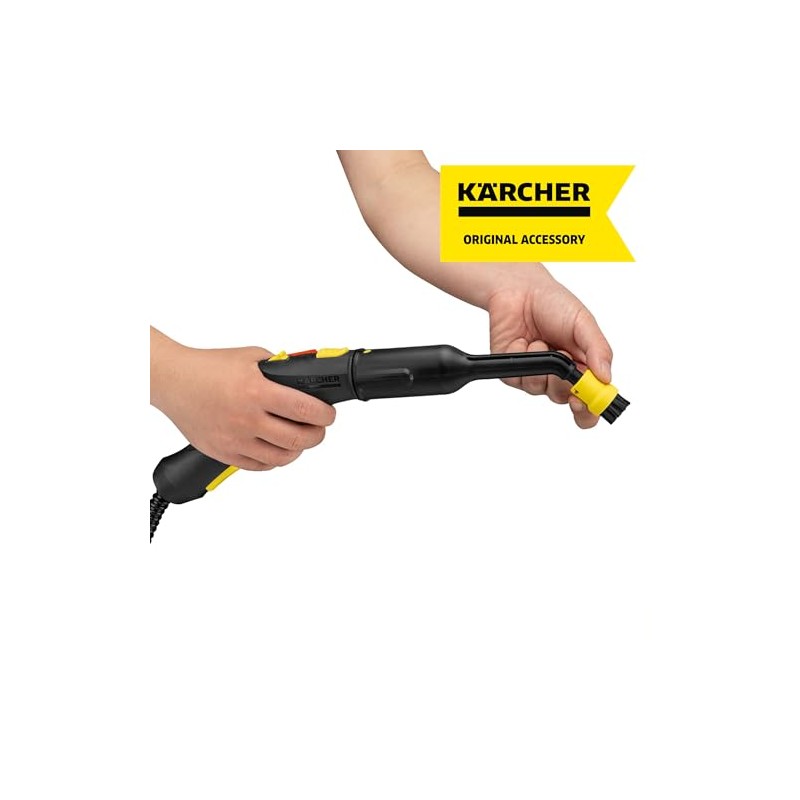 Karcher Kit de 4 cepillos Redondos para Limpiador de Vapor