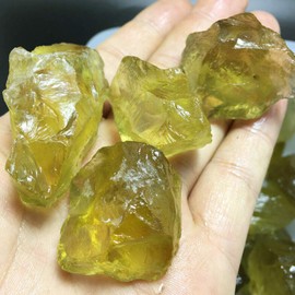 Wixine 100g Brazil's Beautiful Natural Topaz Rough Mineral Crystal Specimens