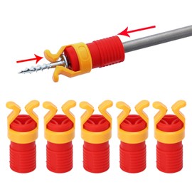 Zerodis 10PCS Screw Holders, Hand Screw Clamps Screw Gripper Holding Tool for Woodworking Bit Universal Fixing Sleeve Screw Claw Gripper Holders for Clamp Fixing Woodworking Tool