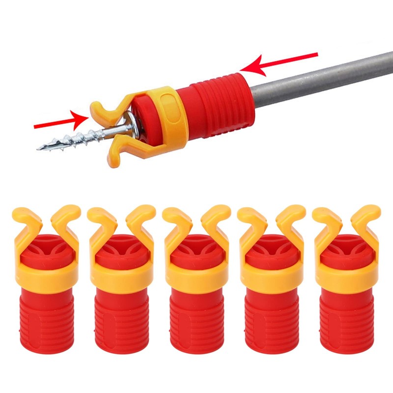 Zerodis 10PCS Screw Holders, Hand Screw Clamps Screw Gripper Holding