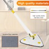 360 Triangle Mop Rotatable Adjustable Mop Floor Wall Car Cleaning