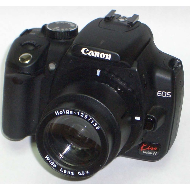 Apower Holga Lens for Canon SLR Cameras [HL-C]: Peripheral Light