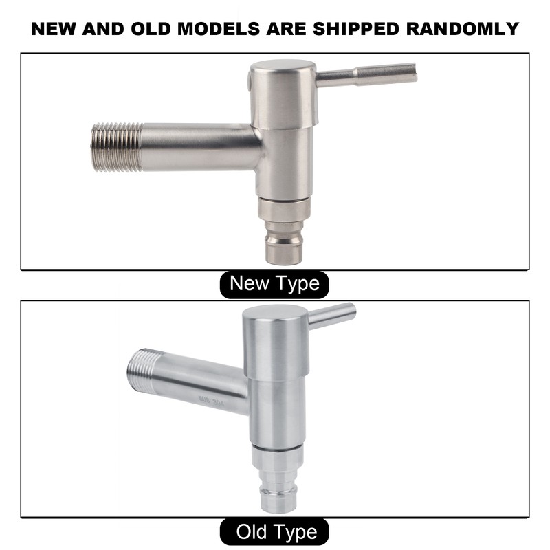 G1/2" Stainless Steel Washing Machine Wall Mounted Water Faucet Mop