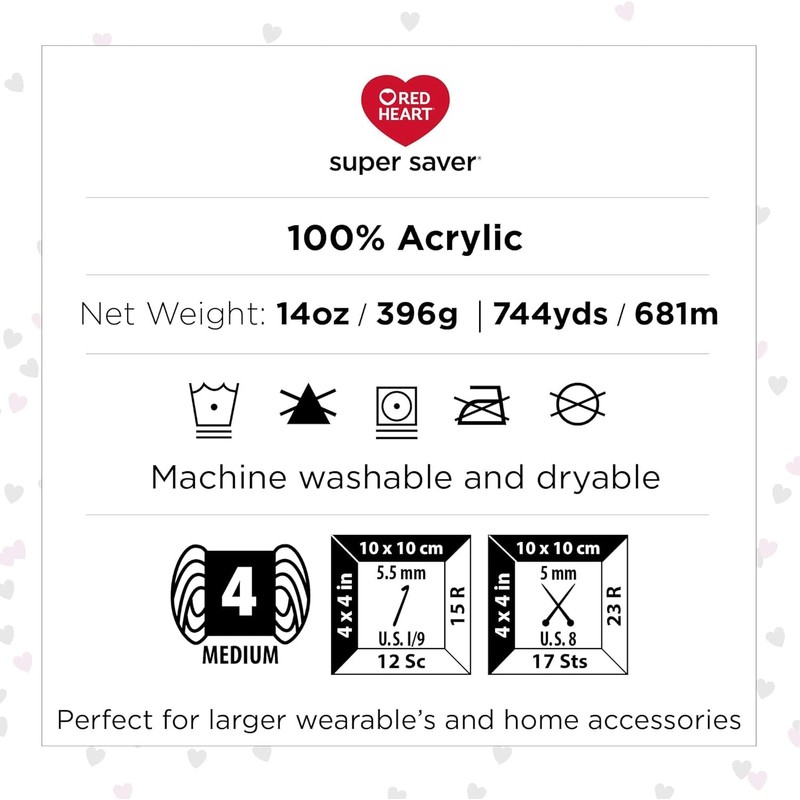 Red Heart Products - Lana, Cocoa, 283 g (10 oz),