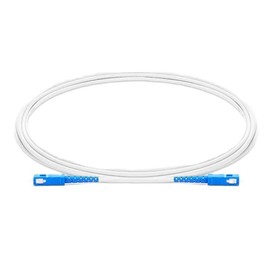 Fiber Optic Cable, Optical Cable Wire, SC-SC Connector, Indoor Optical Wire Cord, Bend-Resistant, Pressure Resistant (32.8 ft (10 m)