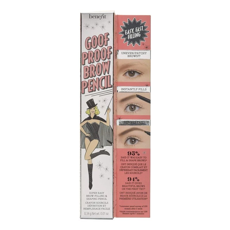Benefit Goof Proof Delineador Para Cejas, Para Rellenar Y Da