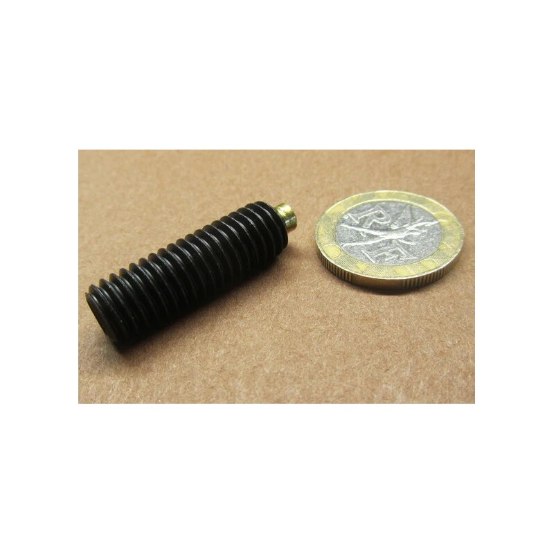 Kmac Alloy Steel Set Screws, Brass Tip, 3/8-16 x 1
