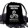 Essenciales Black Obsidian Natural Stone Mystic Stones - 160g -