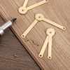 sourcing map 4Pcs Lid Support Hinge, 2.7"x0.8" 180 Degree Rotatable