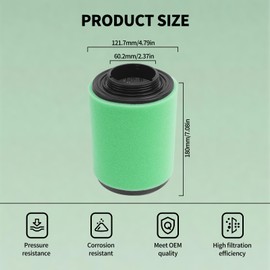 TIANYAN 707800371 Air Filter Compatible with Can-Am Outlander Max 450 570 650 800R 1000 1000R 2012-2019丨Renegade 1000 1000R 850 800R 570 500 2012-2018