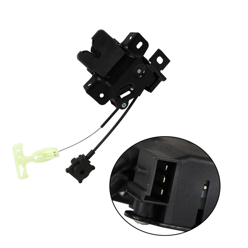 SEBLAFF Rear Tailgate Trunk Deck Lid Latch Lock Actuator w/Cable