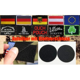 Pack of 2 Poland Grom Flag Tactical Military Patch Hook and Loop Patch Army Fans Embroidery Embroidered Patch Clothing Jackets Jeans Backpack Vest Uniforms Travel Adventure Moto Biker Patch Collection