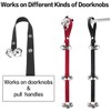e-Times Bells for Dogs to Ring to Go Outside,Adjustable Door