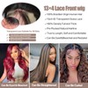 Sofeel 13x4 Body Wave Lace Front Wigs Human Hair 180
