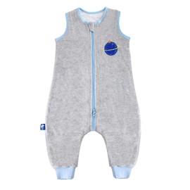 Sincere ililmmoe Baby Sleep Sack Spring Autumn Warm Infant Walking Sleeping Bag with Legs Wearable Blankets Pajamas 6months-4Years Neptune/L