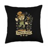 Pumpkin Patrol Scarecrow Dance Throw Pillow